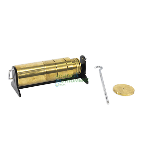Deluxe Slotted Weight Set of 8, Brass